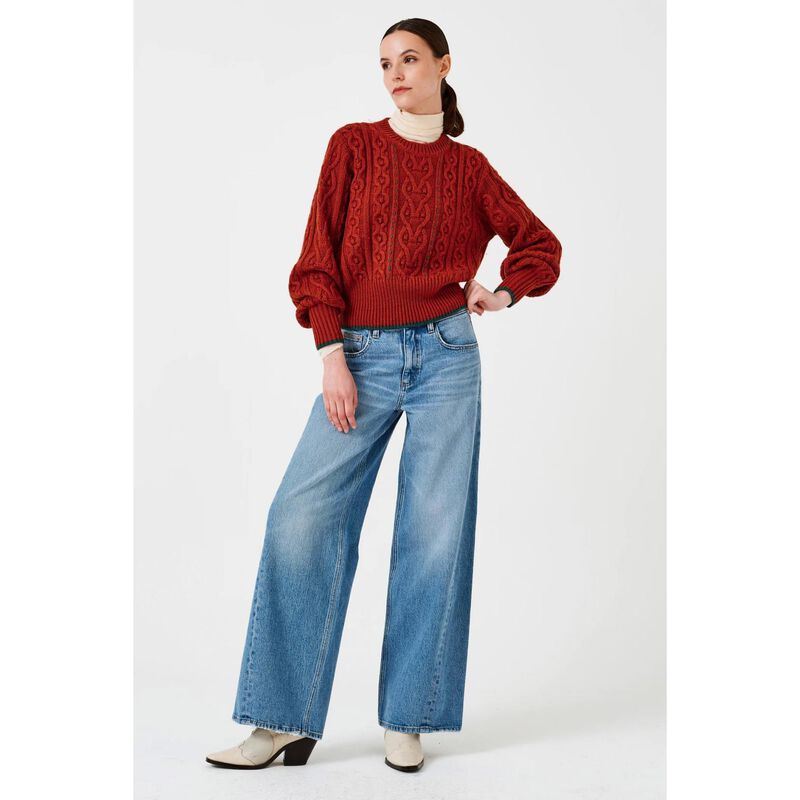 Seventy + Mochi Gracie Twisted Jean image number 1